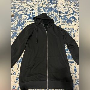 Black zip up jacket